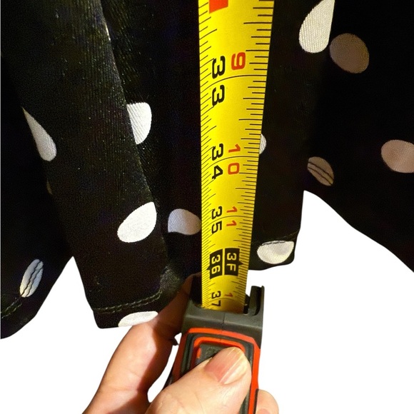 Shelby & Palmer Black & White Polka Dot Dress – Size XL - Picture 5 of 7